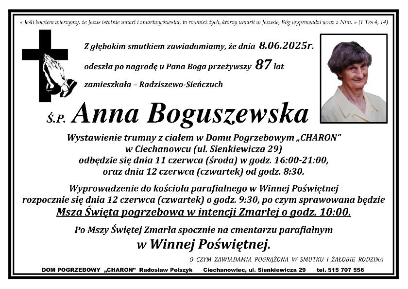 ANNA BOGUSZEWSKA