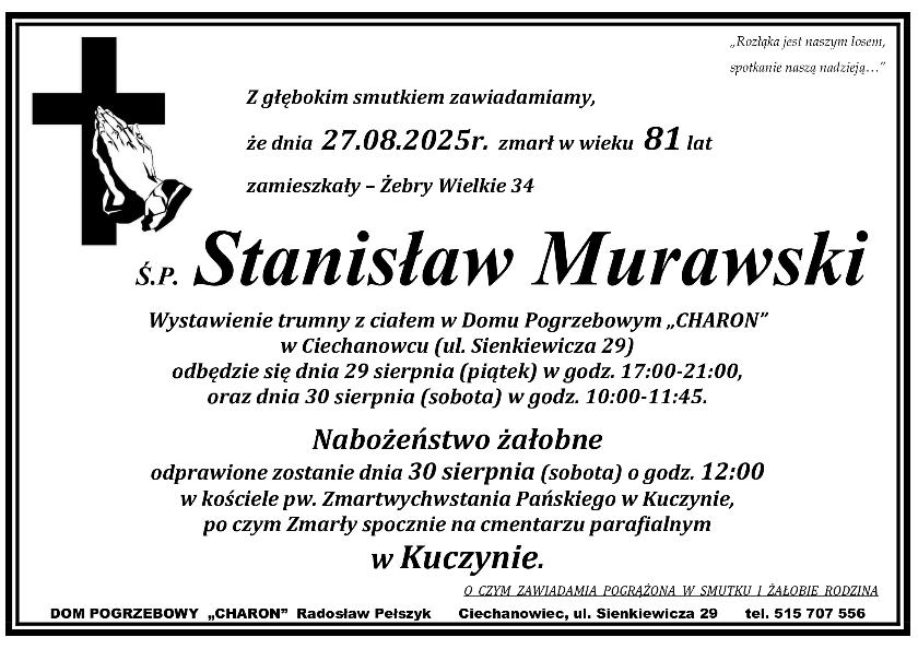 STANISŁAW MURAWSKI