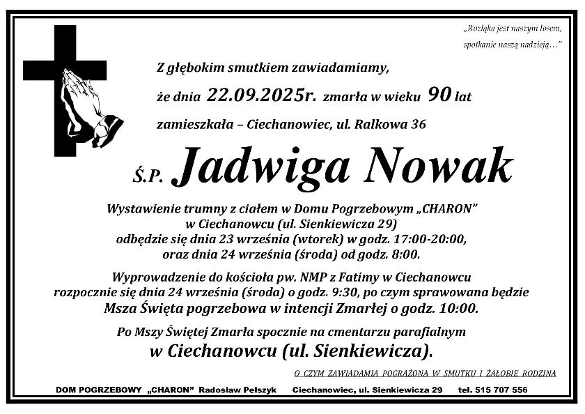 JADWIGA NOWAK