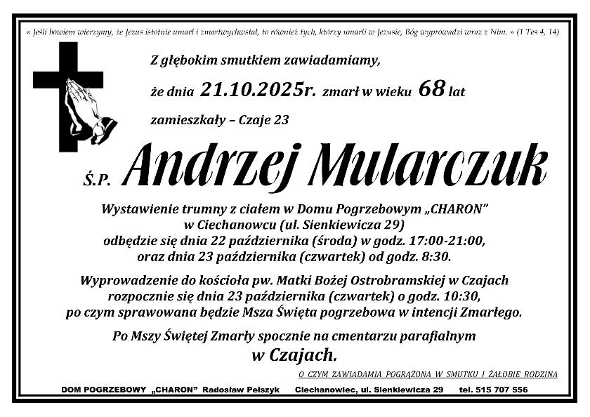 ANDRZEJ MULARCZUK