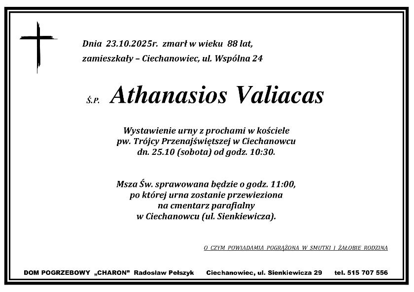 ATANAZY VALIACAS
