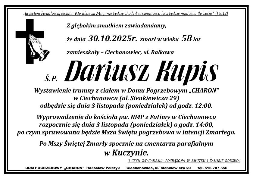 DARIUSZ KUPIS