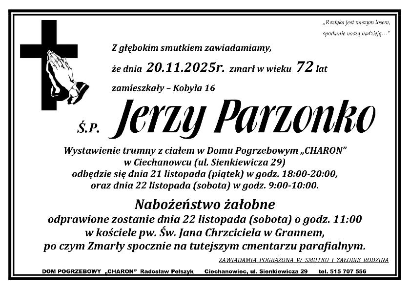 JERZY PARZONKO