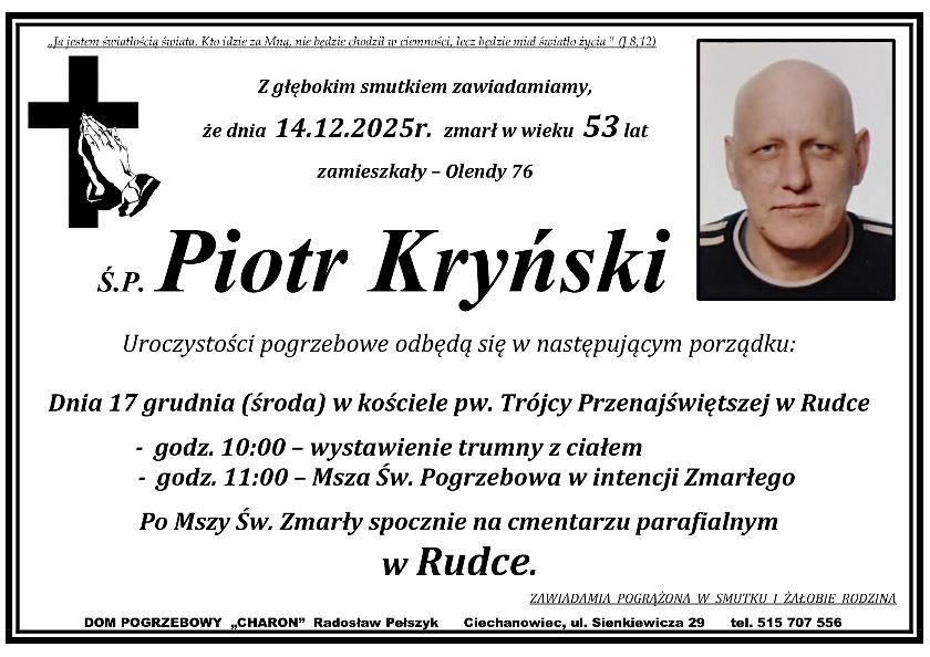 PIOTR KRYŃSKI