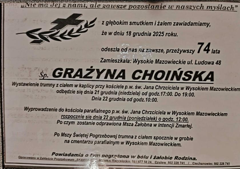 Grażyna  Choińska