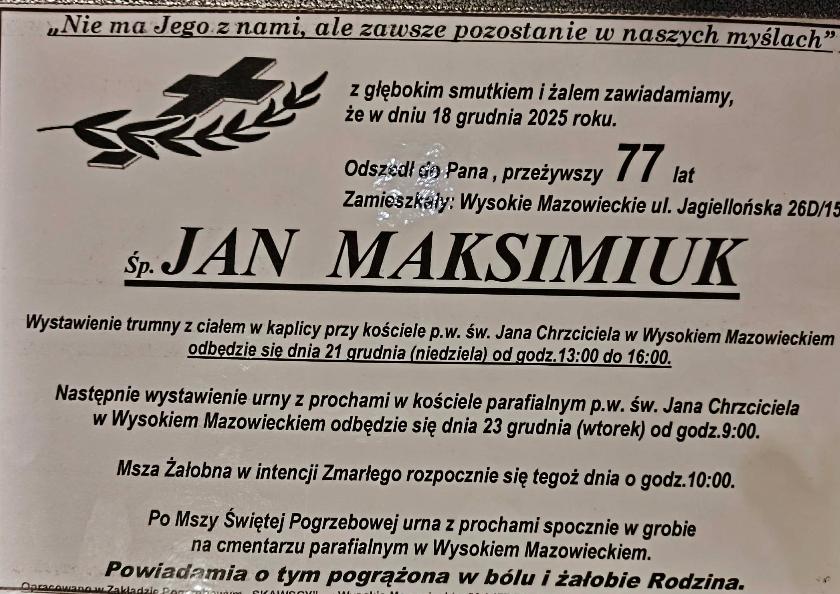 Jan Maksimiuk