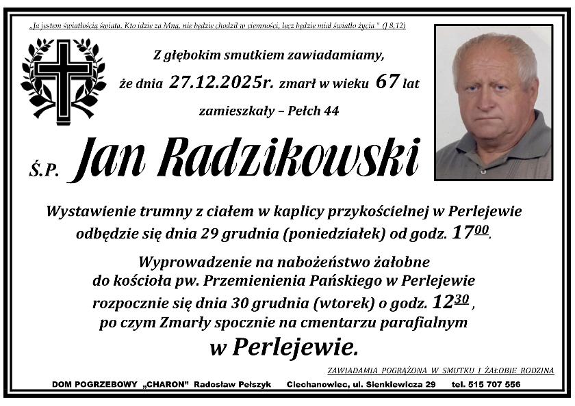 JAN RADZIKOWSKI