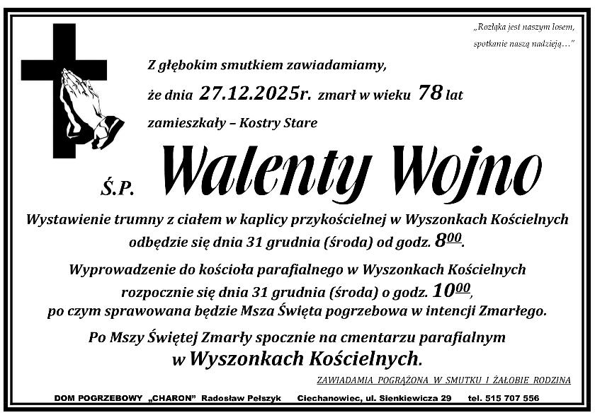 WALENTY WOJNO