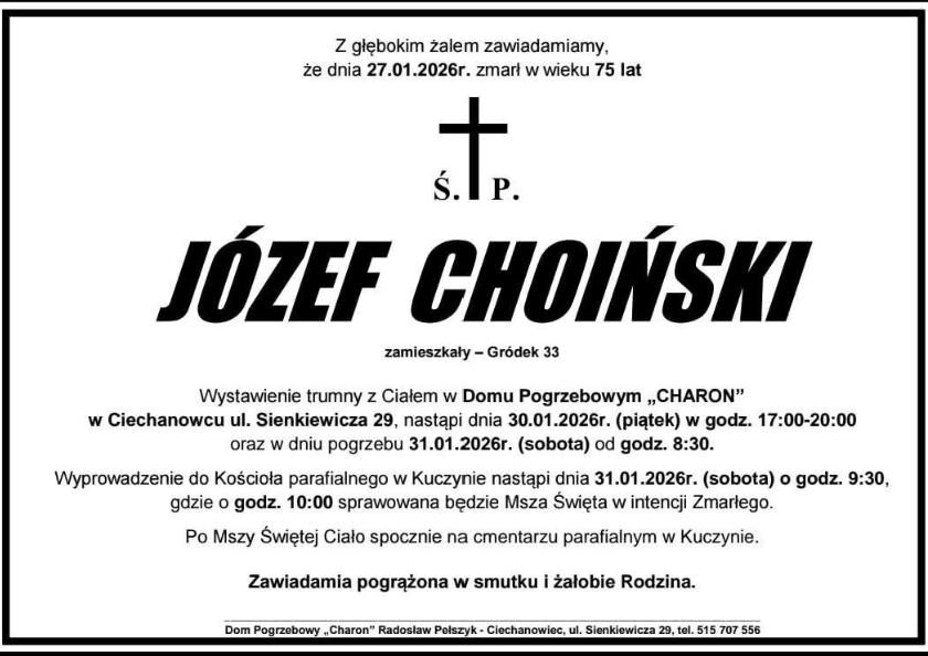 Józef  Choiński