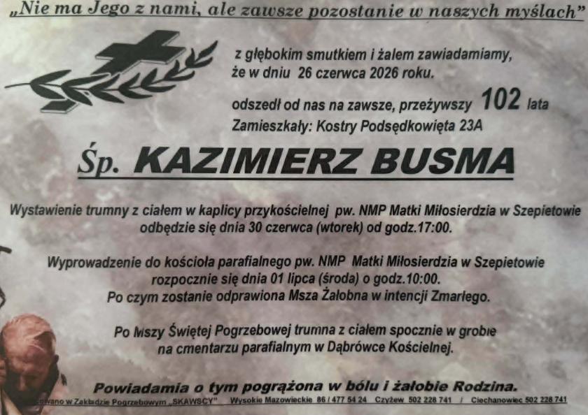 Kazimierz Busma