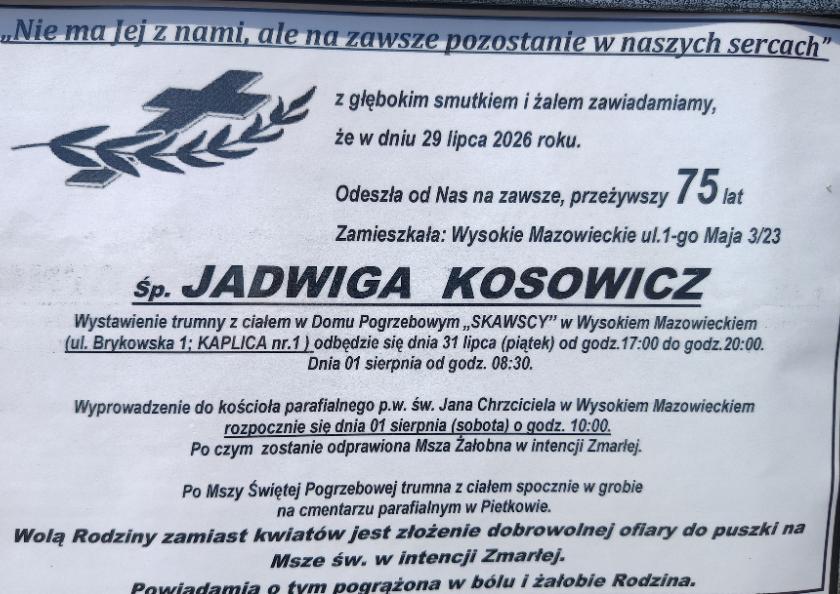 Jadwiga Kosowicz