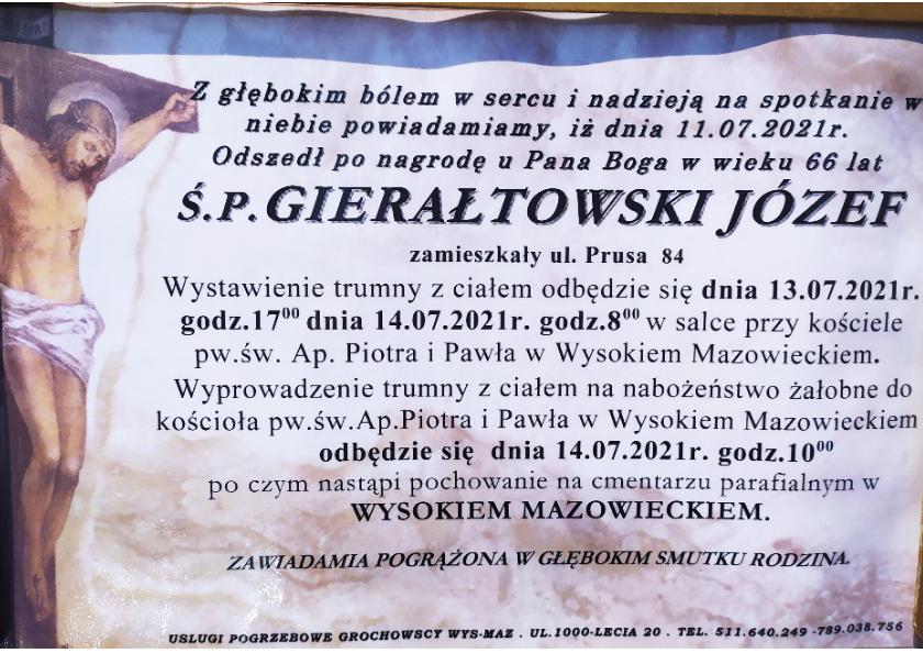 Józef Gierałtowski