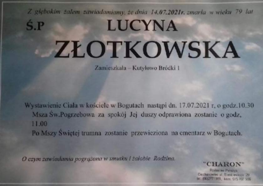 Lucyna Złotkowska