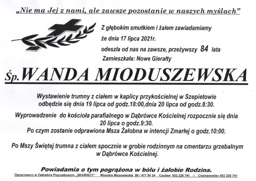 Wanda Mioduszewska