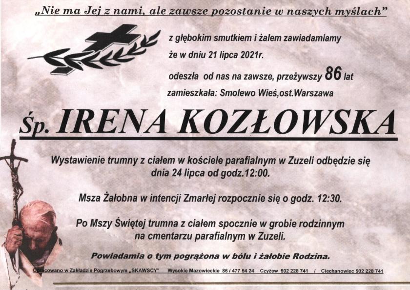 Kozłowska Irena