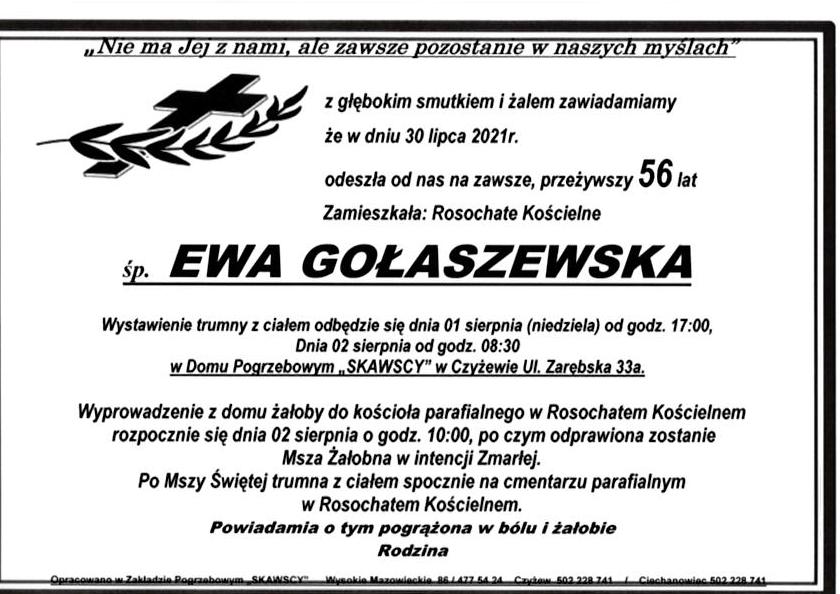 Ewa Gołaszewska