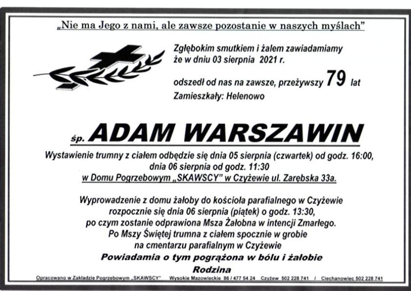 Warszawin Adam
