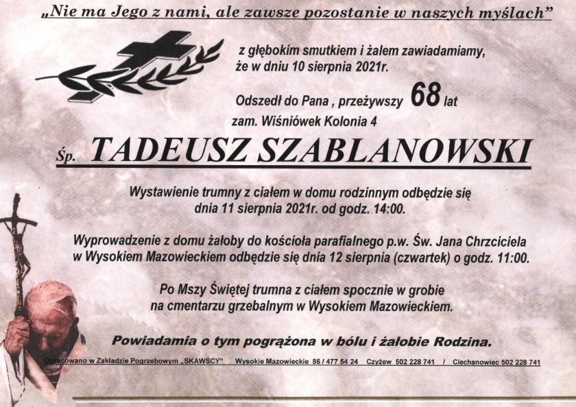 Tadeusz Szablanowski