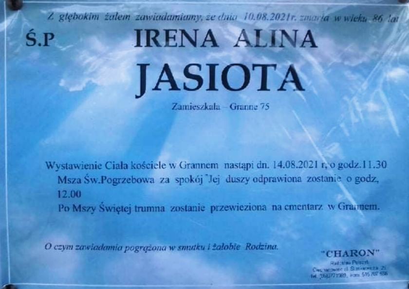 Irena Alina Jasiota