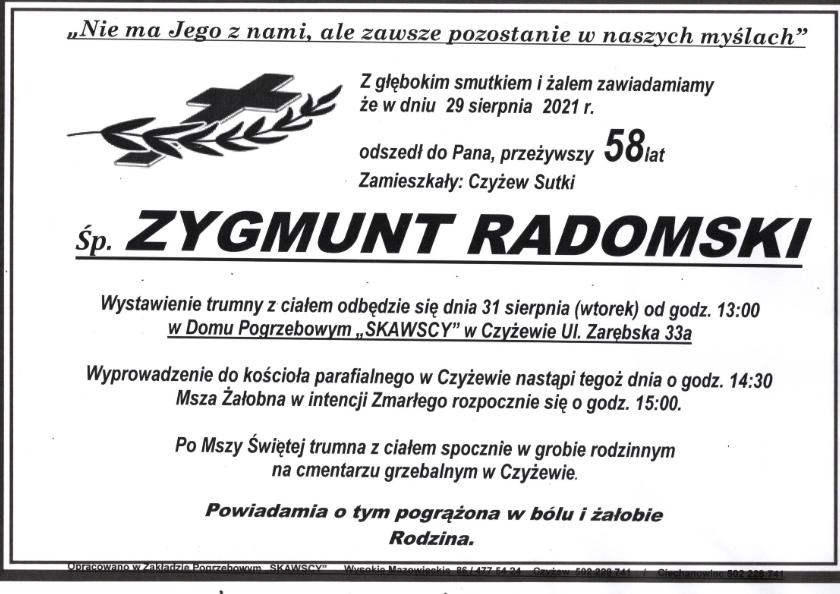 Zygmunt Radomski