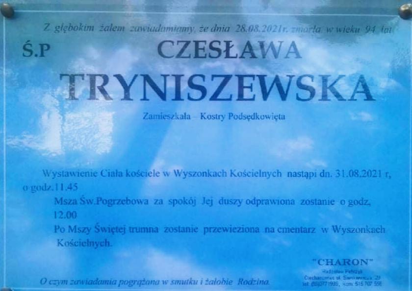 Czesława Tryniszewska