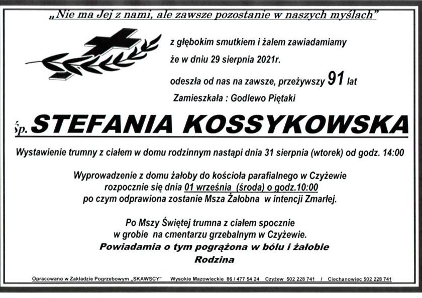 Stefania Kossykowska