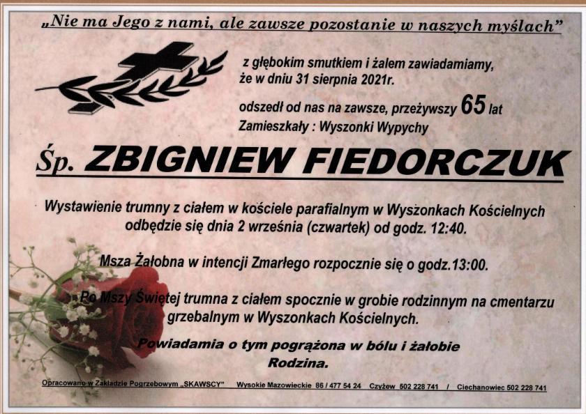 Zbigniew Fiedorczuk