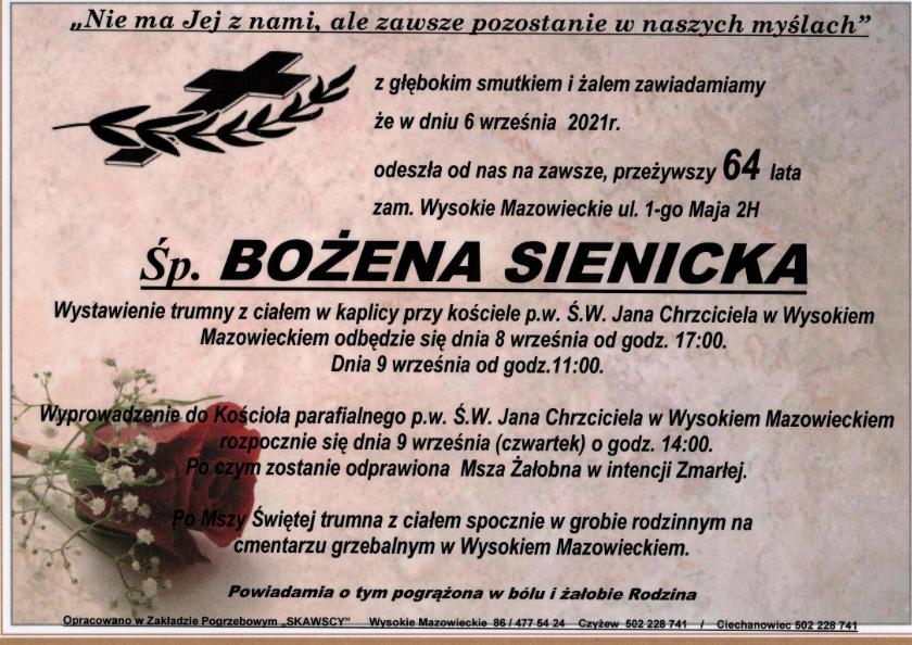 Bożena Sienicka