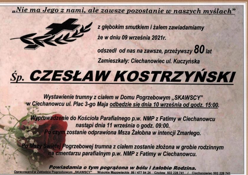 Czesław Kostrzyński