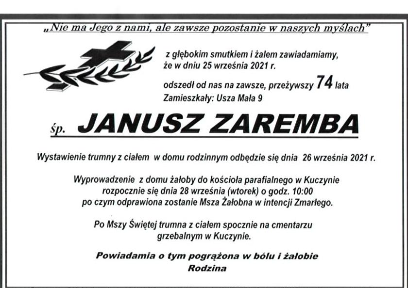 Janusz Zaremba
