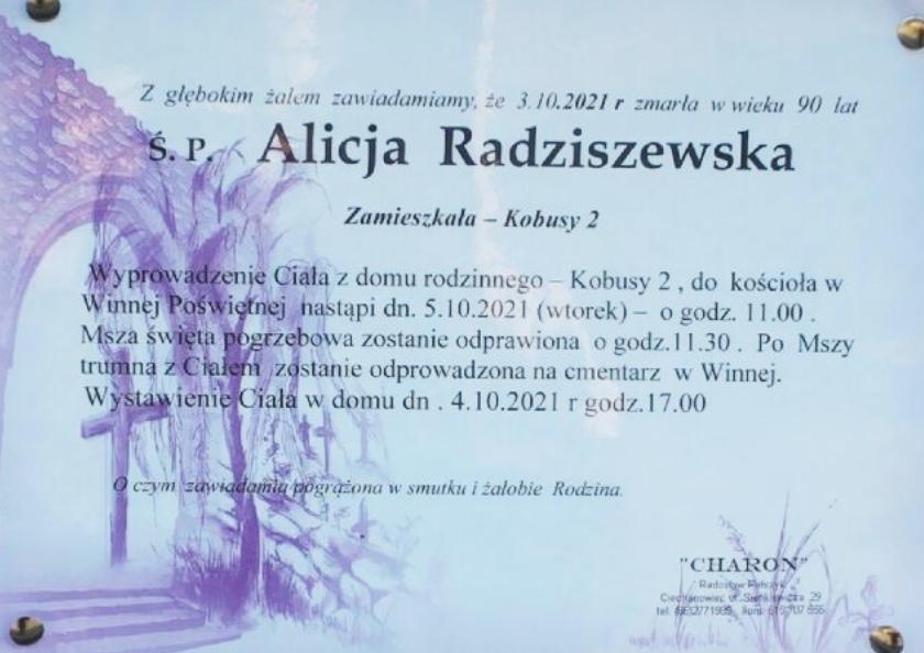 Alicja Radziszewska