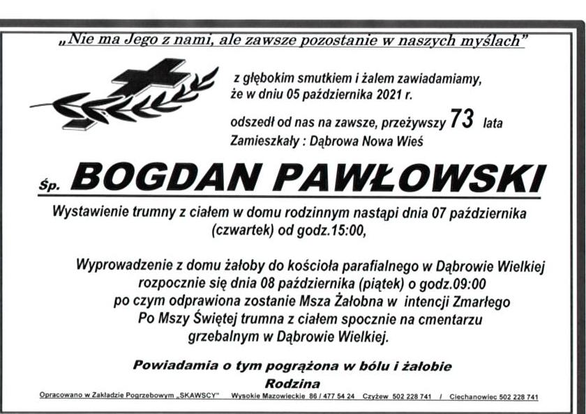 Bogdan Pawłowski