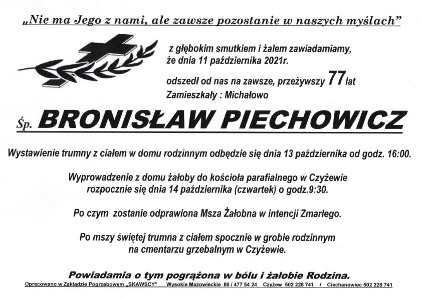 Bronisław Piechowicz