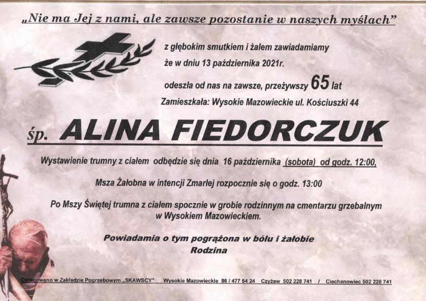 Alina Fiedorczuk