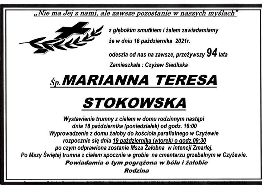 Marianna Teresa Stokowska
