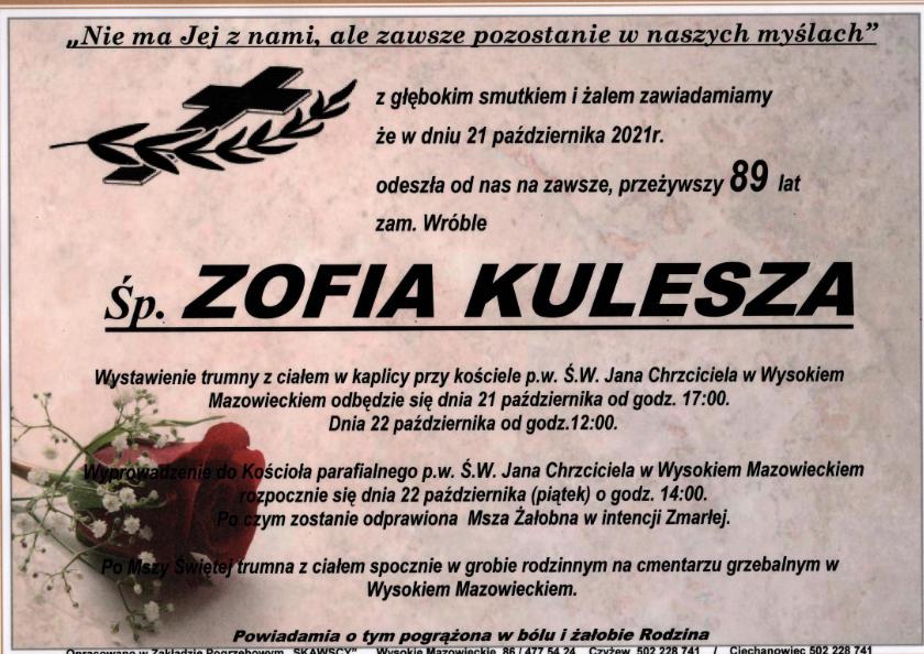Zofia Kulesza