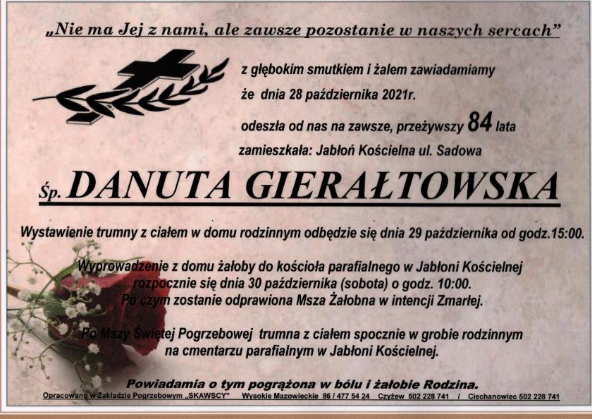 Danuta Gierałtowska