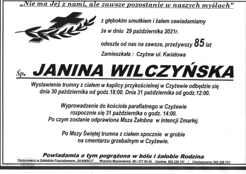 Janina Wilczyńska