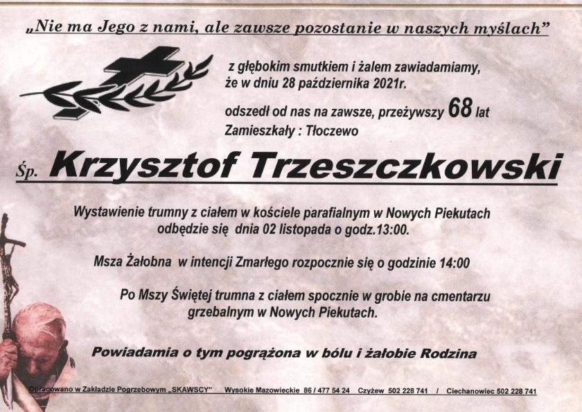 Krzysztof Trzeszczkowski