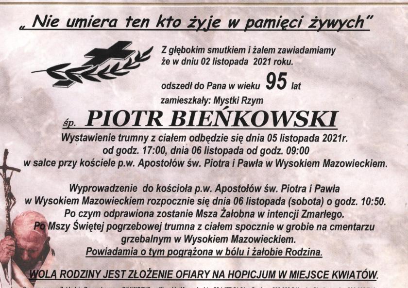 Piotr Bieńkowski