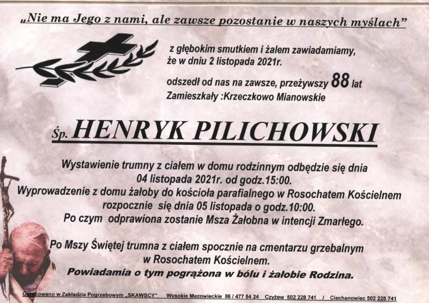 Henryk Pilichowski