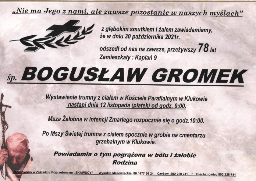 Bogusław Gromek