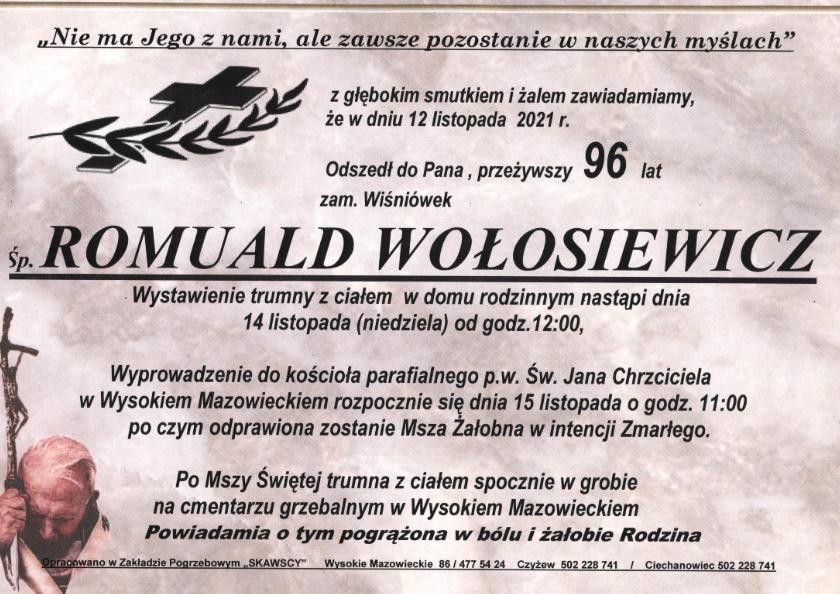 Romuald Wołosiewicz