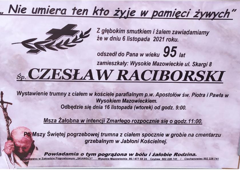 Czesław Raciborski