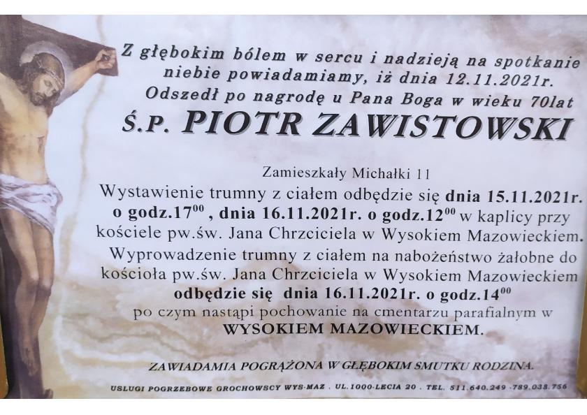 Piotr Zawistowski
