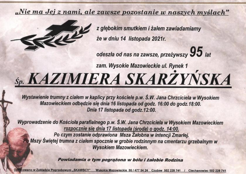 Kazimiera Skarżyńska