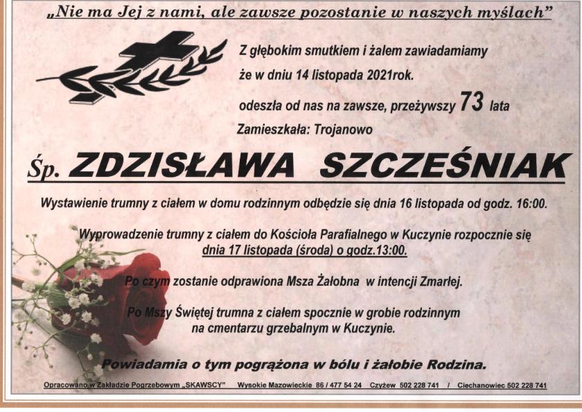 Zdzisława Szcześniak