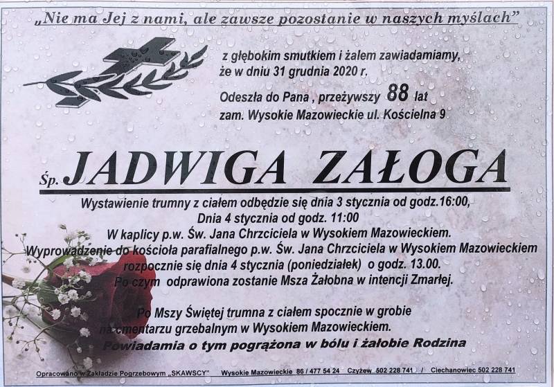 Jadwiga Załoga