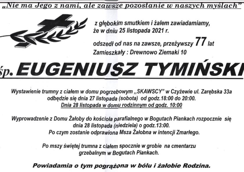 Eugeniusz Tymiński