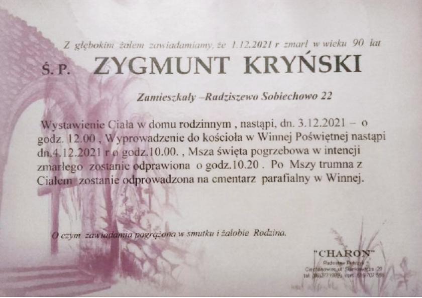Zygmunt Kryński